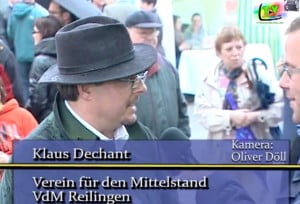 Reilingen Fernsehen Klaus Dechant 1