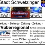 Schwetzingen Grenzhöfer Weg wegen Gleisbauarbeiten gesperrt