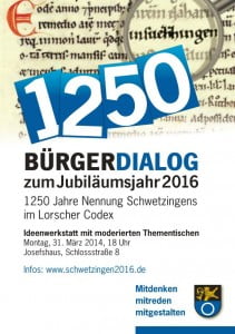 schwetzingen 2016 bürgerdialog plakat