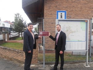 Mit dem Smartphone auf historischer Route