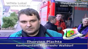 Thorsten Plachta Kommandant Feuerwehr Walldorf