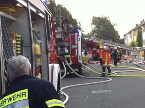 Wohnungsbrand in Neulußheim