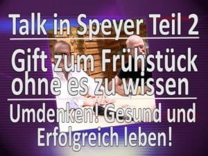Sisel TV Talk in Speyer 2 TVüberregional filmt Udo Deppisch und Rainer Stretz