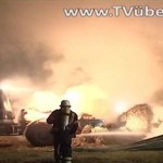 Östringen-Eichelberg – Flächenbrand bei Mähdrescherarbeiten