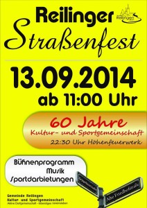 Reilinger Strassenfest 2014
