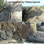 Neulussheim Knochenfund auf Baustelle