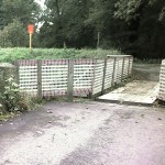 Walldorf: Reilinger Brücke wegen Sanierung gesperrt