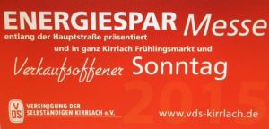 Energiesparmesse und verkaufsoffener Sonntag in Kirrlach