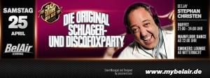 Die Partynacht mit den besten Hits der Schlager- und internationalen Discofoxszene