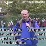 Adventure und Fun – Gruppenreisen und Events – Veranstaltungen auf dem Gelände des Eventrestaurants Gaststätte Fodys Fährhaus Ladenburg