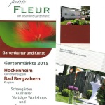 Petite Fleur in Hockenheim bis zum Sonntag den 17 - 5 - 2015