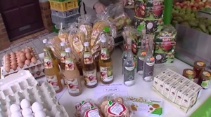 Freudensprung Obstbau Hoffest in Dielheim auf dem Erlenbachhof 10 und 11 Oktober 2015 TVüberregional Oliver Döll ist dabei