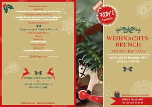 Weihnachten und Silvester bei Restaurant Fodys Fährhaus Ladenburg