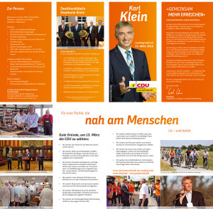 Karl Klein CDU ist Sieger - Wahlergebnisse im Gebiet von TVüberregional