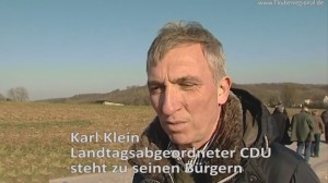 Hilfe für Landwirte - Karl Klein Landtagsabgeordneter und Paul Locherer bei den Landwirten.