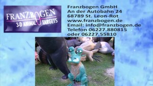 Franzbogen 3 D Tiere St Leon Rot Bogenschützenbedarf bogenschießen (3)