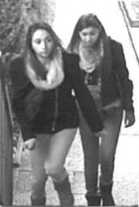 POLIZEILICHE Öffentlichkeitsfahndung - Die Polizei Hamburg sucht zwei Einbrecherinnen - vielleicht sin die in Ihrem ORT UNTERWEGS