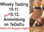Wiesloch – TeGeDu – Whiskytasting 19.11 und 10.12.2016 Pfarrstrasse 4 – Eric Schleich – TeGeDu