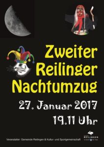 Gemeinde Reilingen Presseinformation Nr. 2/2017, Reilinger NACHTUMZUG - ich bin dabei