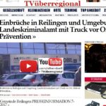 Einbrüche in Reilingen und Umgebung; Landeskriminalamt mit Truck vor Ort; Referat Prävention