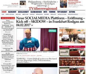 Neue SOCIALMEDIA Plattform – Eröffnung – Kick off – SKIDOW – in Frankfurt Rodgau am 04.02.2017