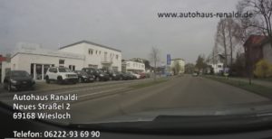 Autohaus Ranaldi Wiesloch - Ansicht beim fahren