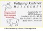 Metzgerei Kuderer in Reilingen sucht eine/n Metzgereifachverkäufer/in – Fachverkäufer/innen im Lebensmittelhandwerk mit dem Schwerpunkt Fleischerei
