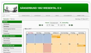 Schlachtfest Waghäusel - Samstag, 11.03.2017 Gesangverein Sängerbund 1862 Wiesental e.V. im Vereinsheim GV Sängerbund Wiesental