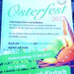 Ostereiersuche 2017 im VOGELPARK in Kirrlach am Montag den 17.04.17 mit Osterflohmarkt und Ostertombola und Osterspezialitäten in der Gaststätte Zum Vogelpark