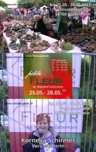 Petite Fleur 2017 in Hockenheim - Gartenmesse - zauberhafte Reise durch die Welt der Gartenträume