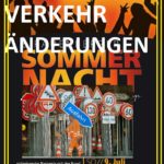 Verkehrsführung während der Rauenberger Sommernacht von Freitag, 07. Juli 2017, bis Montag, 10. Juli 2017