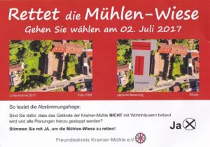Rettet die Mühlenwiese - Kramer Mühle St. Leon - Rot (2)