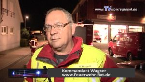 FEUERWEHR ROT (St. Leon-Rot): BRAND IN CHEMIEFABRIK, GEFÄHRLICHER EINSATZ, TV BERICHTERSTATTUNG, EINSATZ 29.08.17, ca. 23 Uhr TVüberregional