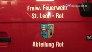 FEUERWEHR ROT (St. Leon-Rot): BRAND IN CHEMIEFABRIK, GEFÄHRLICHER EINSATZ, TV BERICHTERSTATTUNG, EINSATZ 29.08.17, ca. 23 Uhr TVüberregional