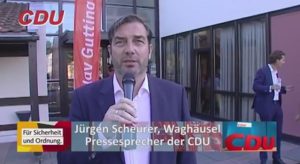 Jürgen Scheurer CDU Waghäusel Pressesprecher bei Olav Gutting und Wolfgang Bosbach - Waghäusel Lokal, TVüberregional