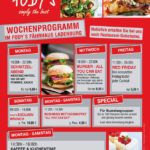 Restaurant Fodys Fährhaus Ladenburg, Wochenkarte, Mittagstisch, Burger Flatrate, Buffet, Brunch