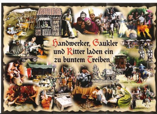Mittelalterliches Spektakulum Angelbachtal - Eichtersheim im Schloßhof und Schloßplatz am 12.8. und 13.8.2017