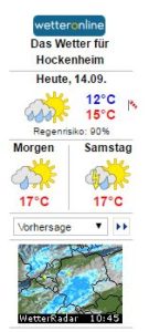 Wetter, Nachrichten, Vorhersage Donnertstag, TVüberregional, Oliver Döll, Videoproduktion, Videokassetten kopieren, Privatvideo Produktion,