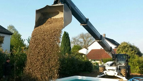 Teleskop Loader - Baustellenfahrzeug - TVüberregional, Polizeibericht, Diebstahl,