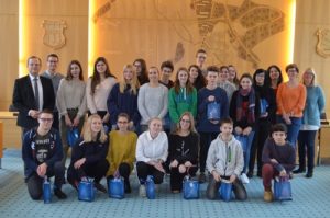 Hockenheim und Umgebung kennenlernen, 21 Schüler aus Commercy ...