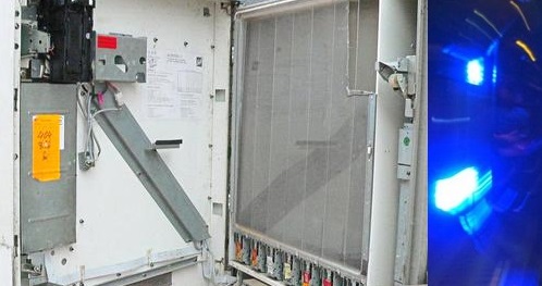 Automaten Aufbruch Zigarettenautomaten Polizei Blaulicht tvüberregional