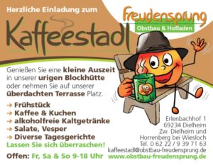 Freundensprung Kaffeestadl Dielheim