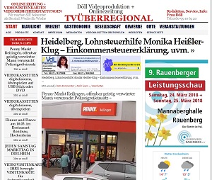 Heidelberg, Lohnsteuerhilfe Monika Heißler-Klug – Einkommensteuererklärung, uvm TVueberregional 300 pixel