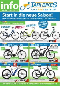 Tari-Bikes Fachradzentrum Walldorf, für jede Gelegenheit und Potential