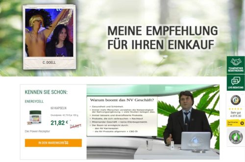 LIVESTREAM zum informieren bei Naturavitalis, Carmen Döll