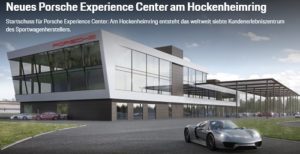 HOCKENHEIM: emodrom gewinnt Porsche für den Hockenheimring