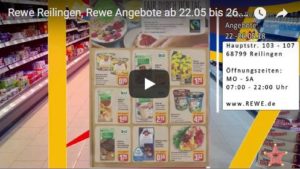 Rewe Reilingen, Rewe Angebote ab 22.05 bis 26.05.2018, Rewe Reilingen, Hauptstraße 103 - 107, 68799 Reilingen. Öffnungszeiten: Montag bis Samstag ab 07 Uhr bis 22 Uhr. Heimbring Service für ältere Menschen. Rewe Reilingen im Facebook: https://www.facebook.com/rewereilingen/