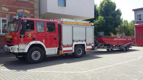Feuerwehr Oberhausen-Rheinhausen, Abteilung Rheinhausen. Sponsor werden für Feuerwehrfest in Rheinhausen am 25. und 26.08.2018