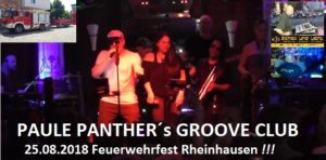 25.08.2018 Feuerwehrfest Rheinhausen Paule Panthers Groove Club, Schall und Licht,