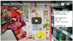 Rewe Reilingen, COCKTAILZEIT, Cocktail Angebote, Cocktail Rezepte